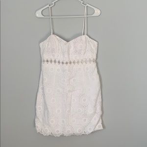 Lilly Pulitzer White Lace Dress